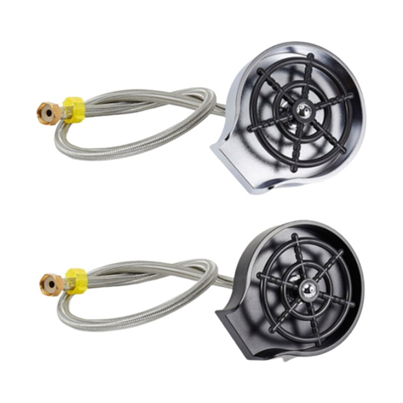 Glass Washers Pitcher Rinser for Home Bars Works for Various Water Cups Cleaner Attachment Faster and Easier to Use