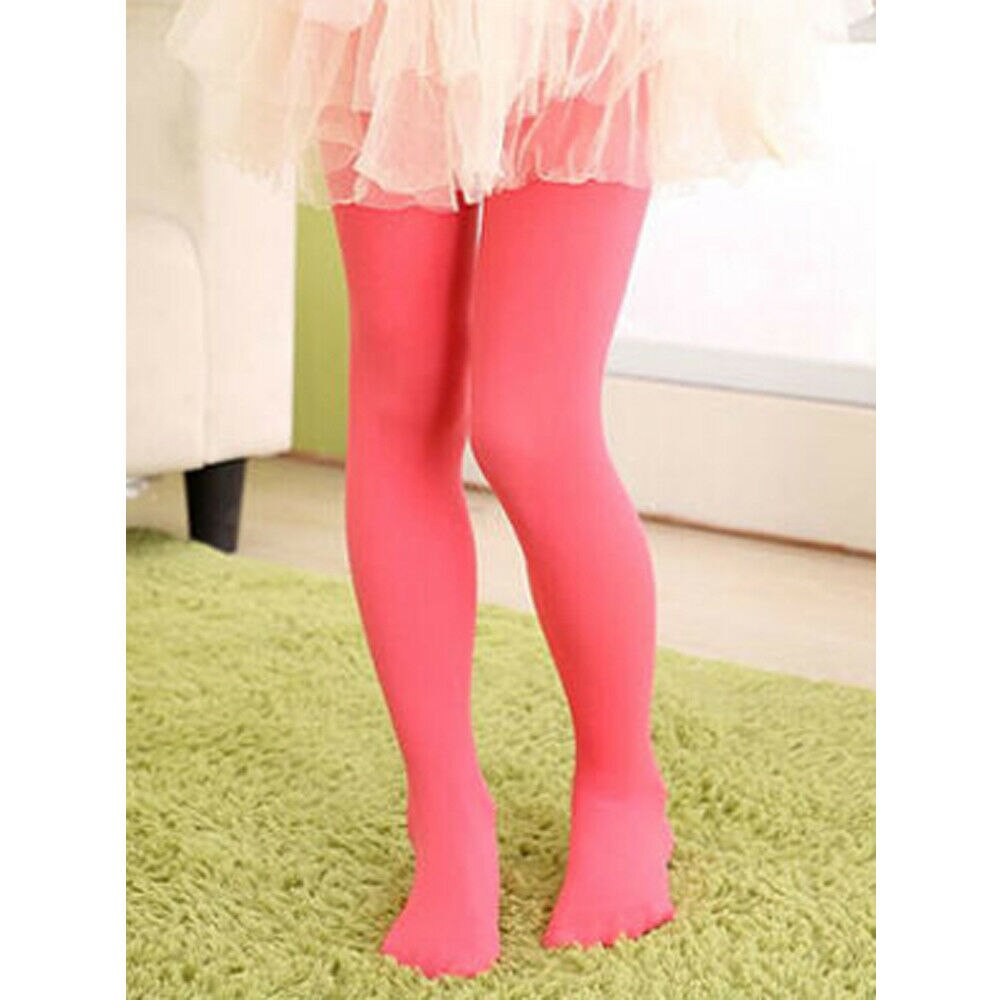 bebé recién nacido medias de algodón suave Pantyhose para niñas medias cálidas para bebé recién nacido 4-12 años de edad colores dulces: Rojo / M