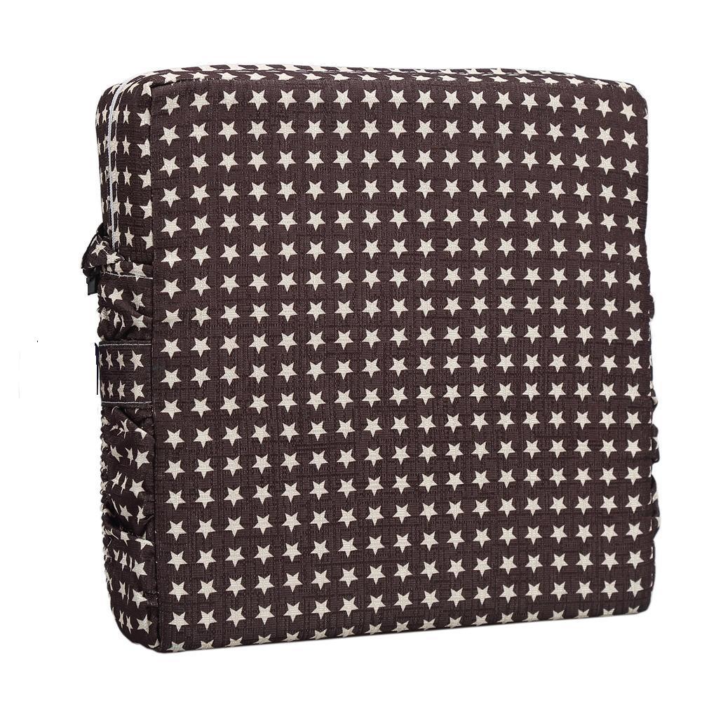 Cojín elevador para silla de Bebé y Niño, almohadilla para asiento de aumento de altura, ajustable, desmontable, de esponja y cuero: B