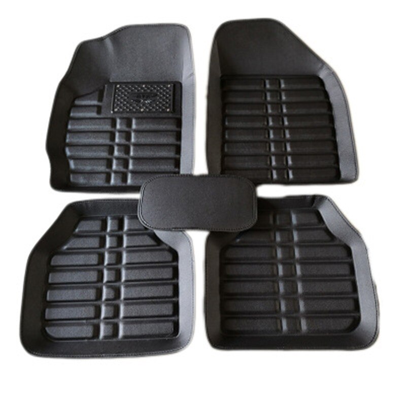 Auto vloer Voet mat Voor Subaru forester XV Tribeca Legacy Outback Impreza waterdichte accessoires auto: BLACK