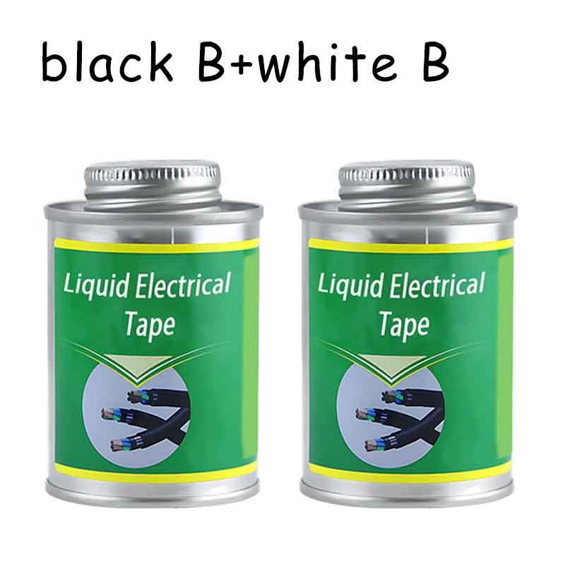 Liquid Electrical Tape Insulating Tape Rubber Electrical Wire Cable Coat Fix Line Glue Liquid Insulation Paste Sealant: Brown