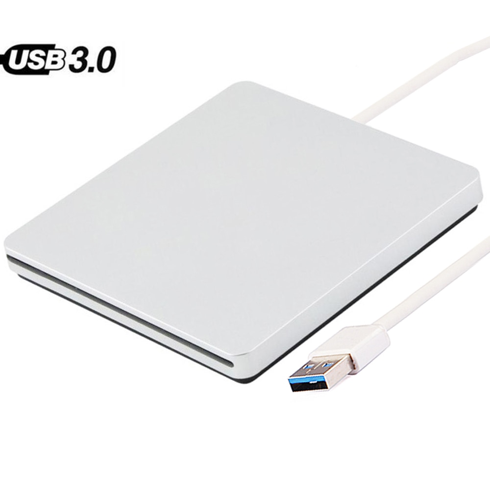 RW – graveur de DVD, lecteur externe USB 3.0 CD/ ROM, lecteur, graveur à fente, graveur ultra-mince Portable pour MacBook Pro iMac Pro MacBook Air