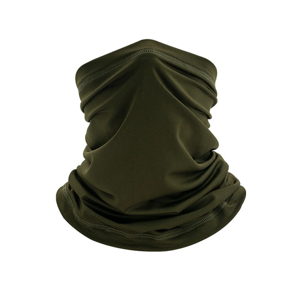 1×Bivakmuts Fietsen Nekbuis Sjaal Snood Biker Gezichtsmasker Warmer OutdoorSport Wandelen Vissen Fiets Hoofddoek 24CM×42CM: YELLOW