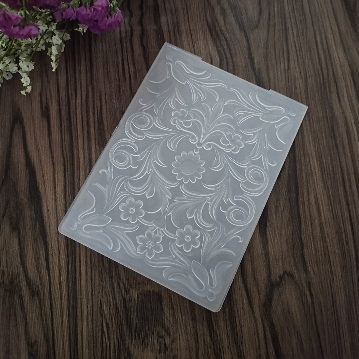 Beautiful Flowers Leaves 3D Embossing Folders Scrapbooking For Card Making Supplies Album Paper Crafts Decoration