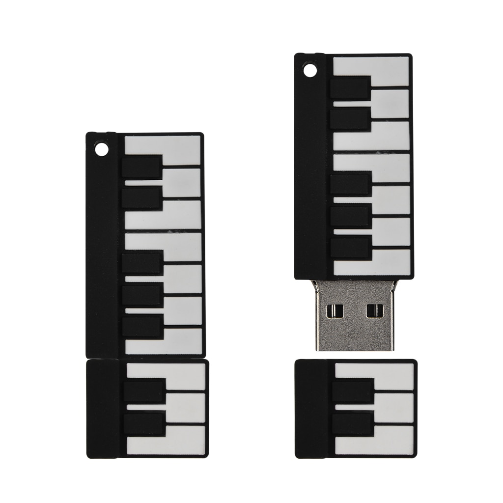 cartone animato pianoforte chiave veloce unità 64GB memoria bastone USB veloce unità 64 gb2.0 cartone animato penna unità 64GB USB bastone 64GB regalo USB