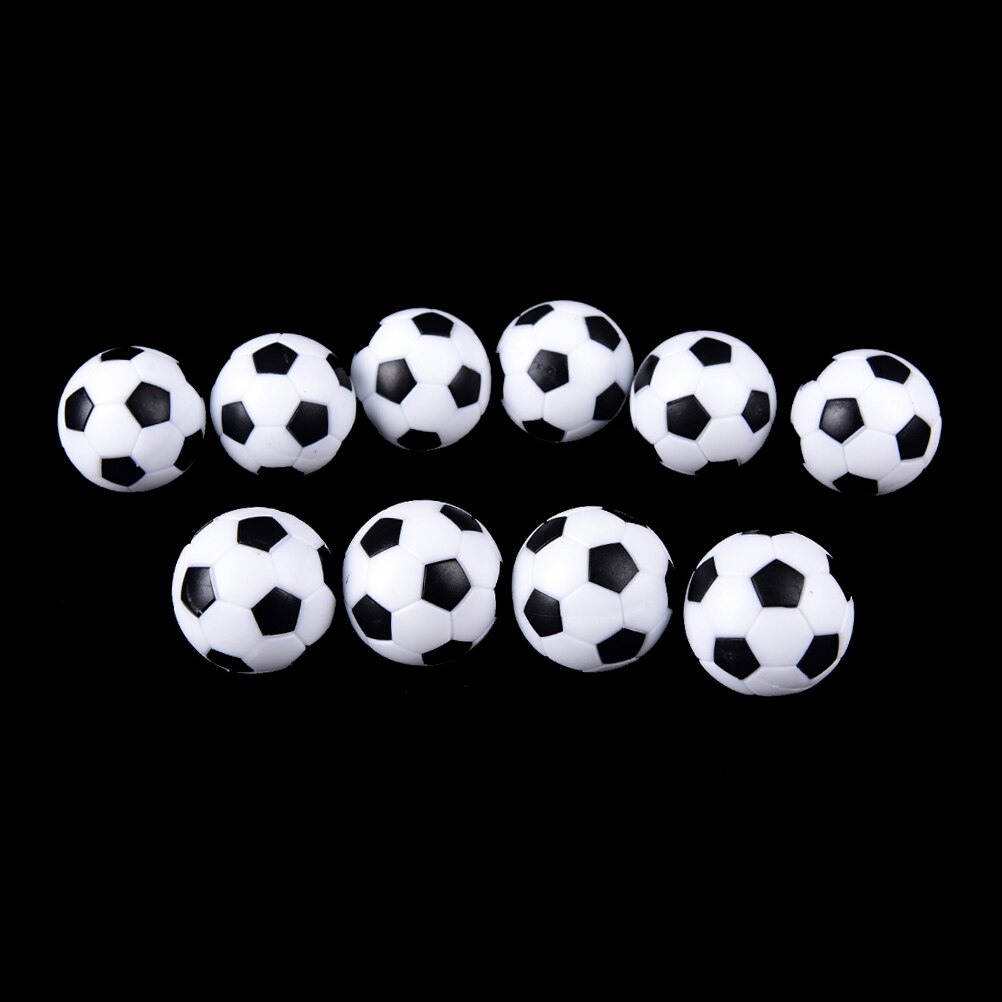 10 st 32mm plastfotboll bordsfotboll fotboll boll fotboll fussball sport runda inomhus spel