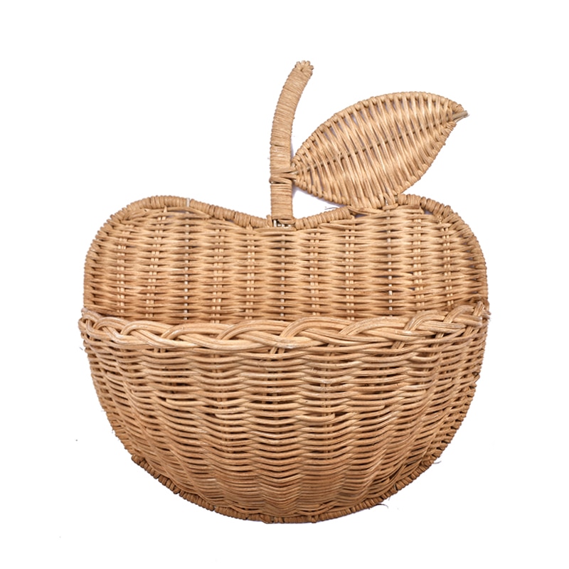 Handmade Rattan Korb totes Umweltfreundliche Hause Nette Kinder Lagerung Picknick Handtasche Frau Wicker hand-gewebt Kupplung