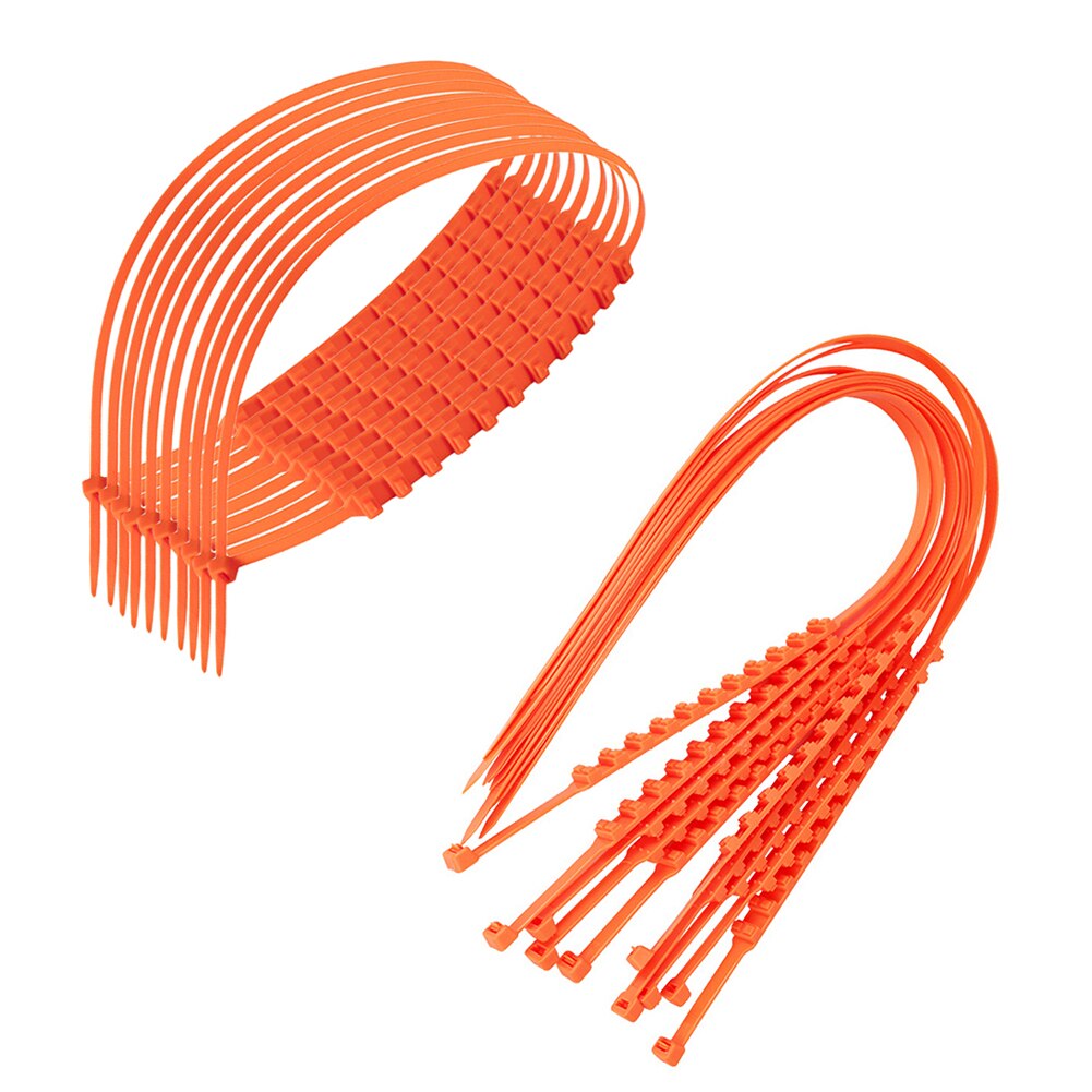 Neumáticos de plástico desechables para coche, cadenas de nieve, hielo, barro, carretera, para auto/Suv, antideslizantes, 10 piezas