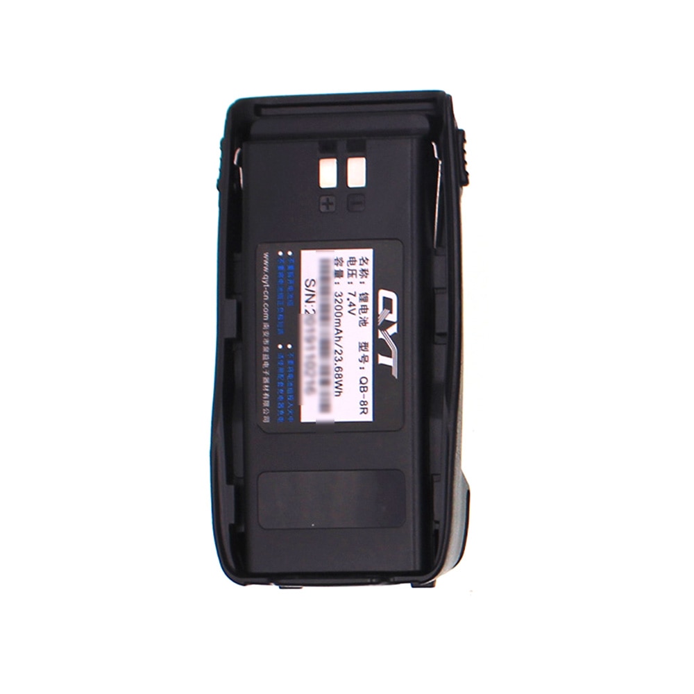 Qyt original qyt 7.4v 3200mah li-ion bateria para qyt KT-8R 4 banda walkie talkie kt8r rádio presunto