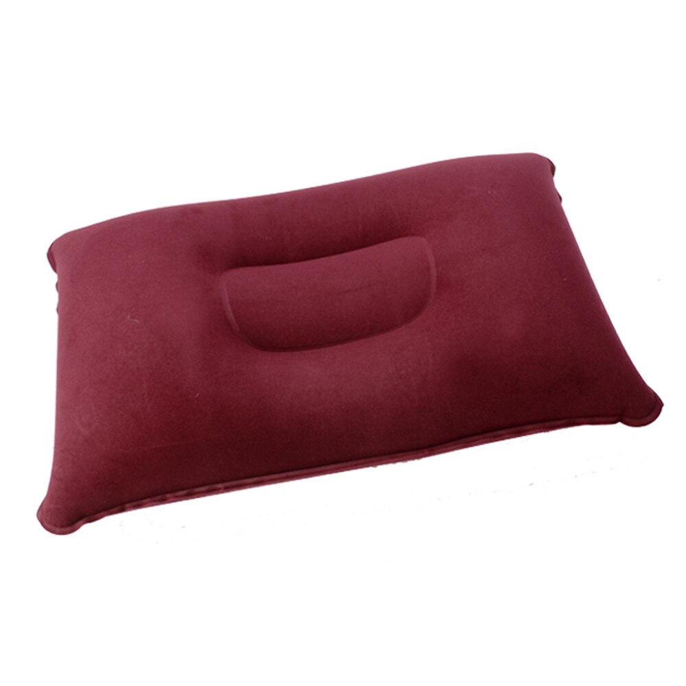 Volwassenen Hals Beschermen Memory Foam Kussen Met Effen Fluwelen Kussensloop Voor Slaapkamer Cervicale Gezondheidszorg Verbeteren Zacht Slapen: 34x23cm red