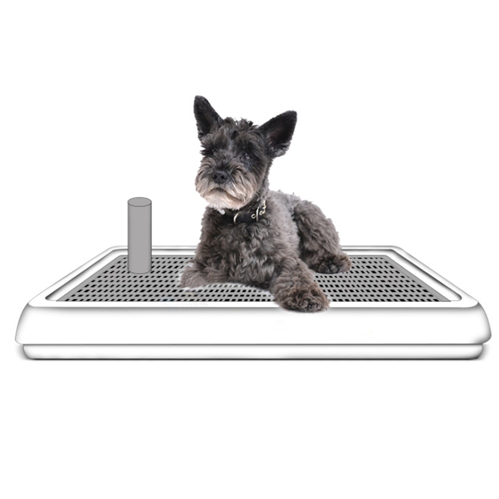 Przenośna toaleta dla psów szczeniak nocnik pisuar zlew robić toalety Pee trening taca na mały szczeniak artykuły dla psów