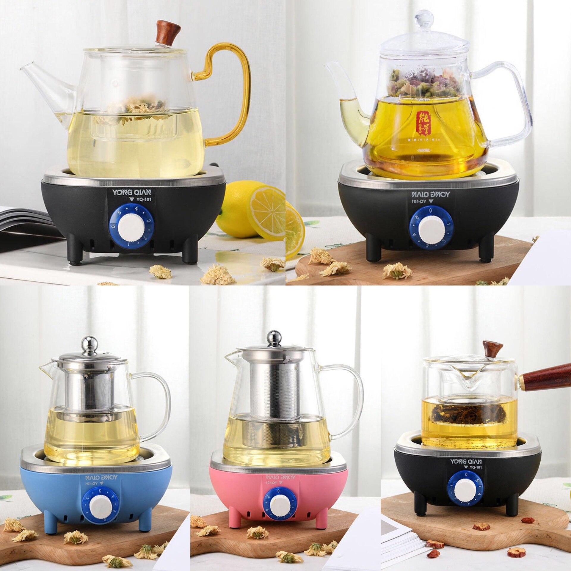 500W Portable Electric Heating Stove Plate Cooking Plate Multifunctional Coffee Tea Heater Kitchen Mini Stove EU Plug 230V