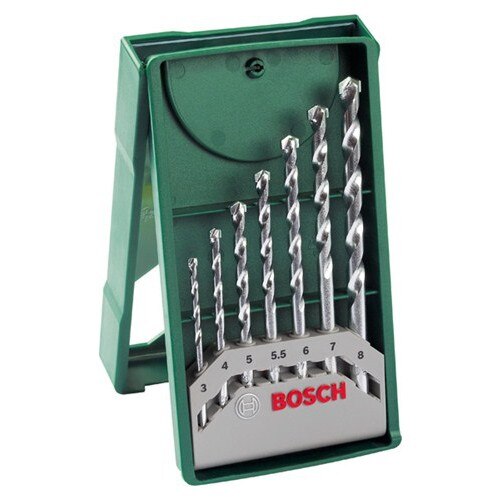 Bosch 7 Piece Concrete Drill Bit Set