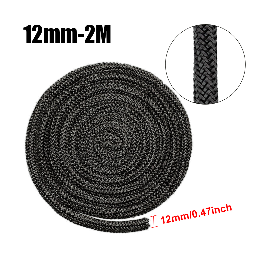 6/8/10/12mm 2M Kamin Abdichtung Seil Dichtung Schnur holz Brennen Herd Tür Fiberglas Hohe Temperatur Abdichtung Seil Ersatz: Rot