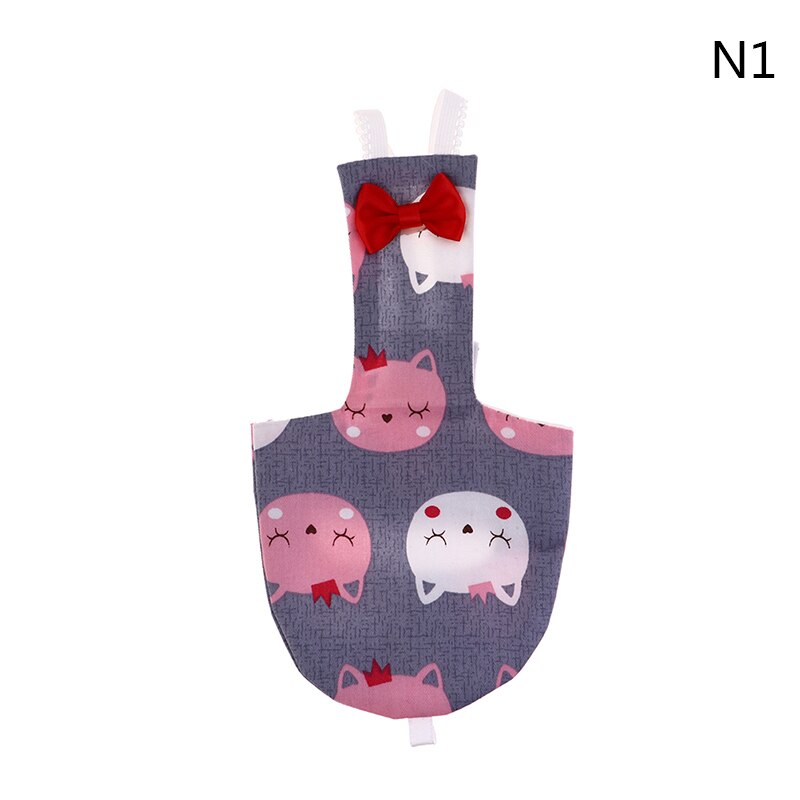 Pañal de loro con correa ajustable con pajarita, ropa de bolsillo anticaca, colorido Floral, cacatúa, palomas, pájaro, vuelo: -N1