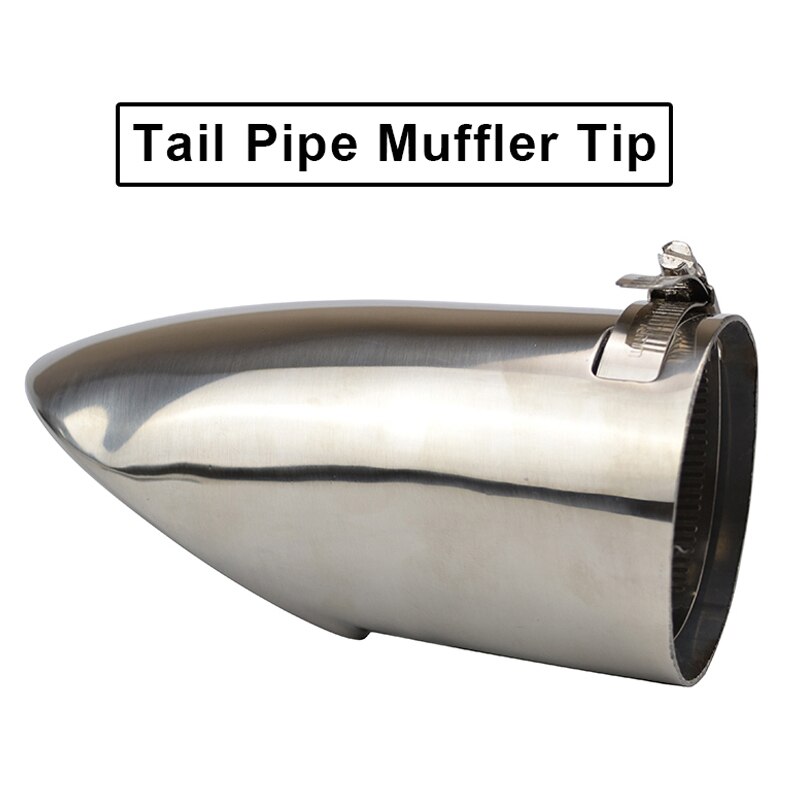 Chrome Exhaust Muffler Tip Tail Pipe Trim Cover Car Styling Accessories for Nissan Rogue X-Trail T32