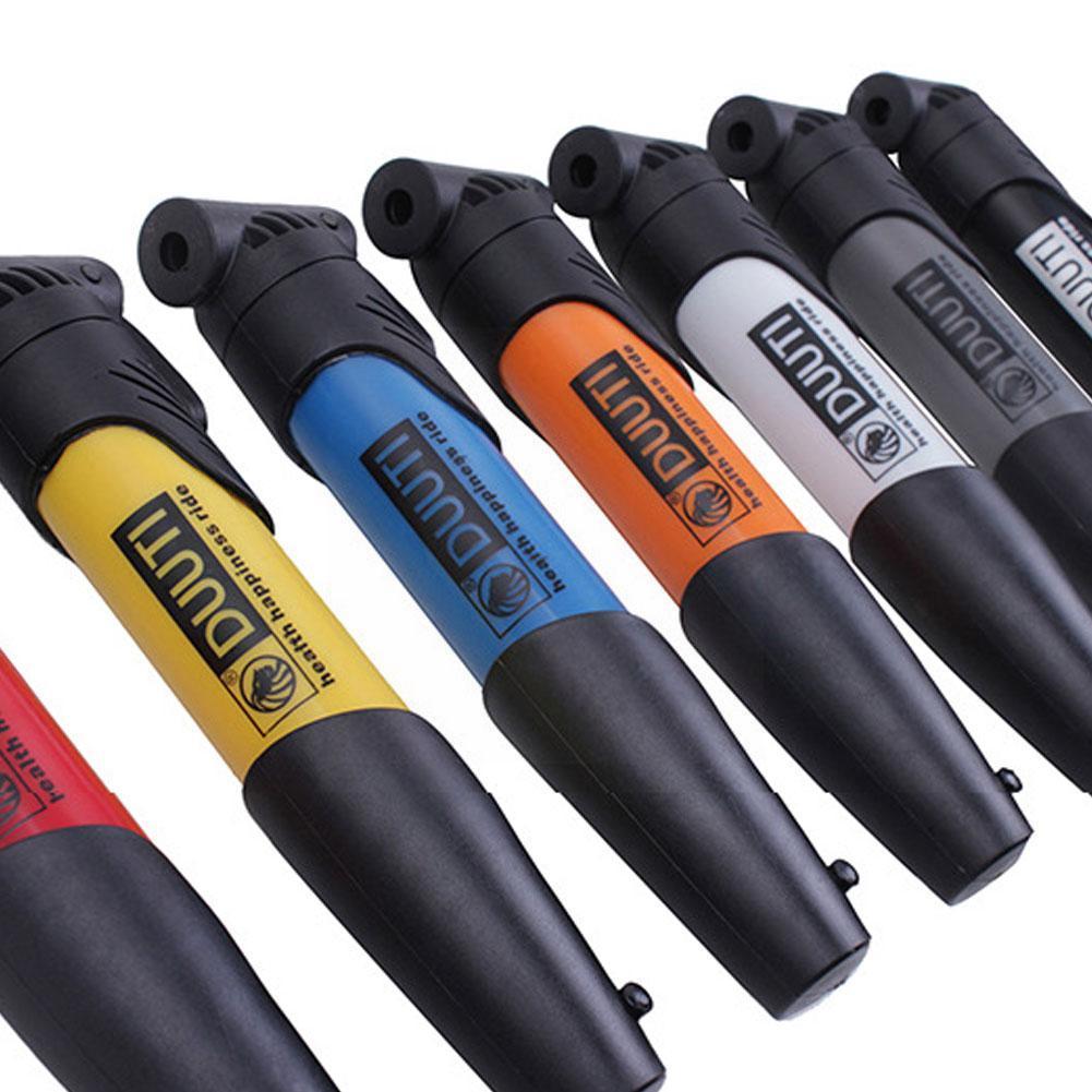 Bicycle Pump Mini Portable Multifunctional Tire Air Bike Mouth Inflator Plastic Cycling Ball Pump Tire Mtb Tyre High-streng T2u8