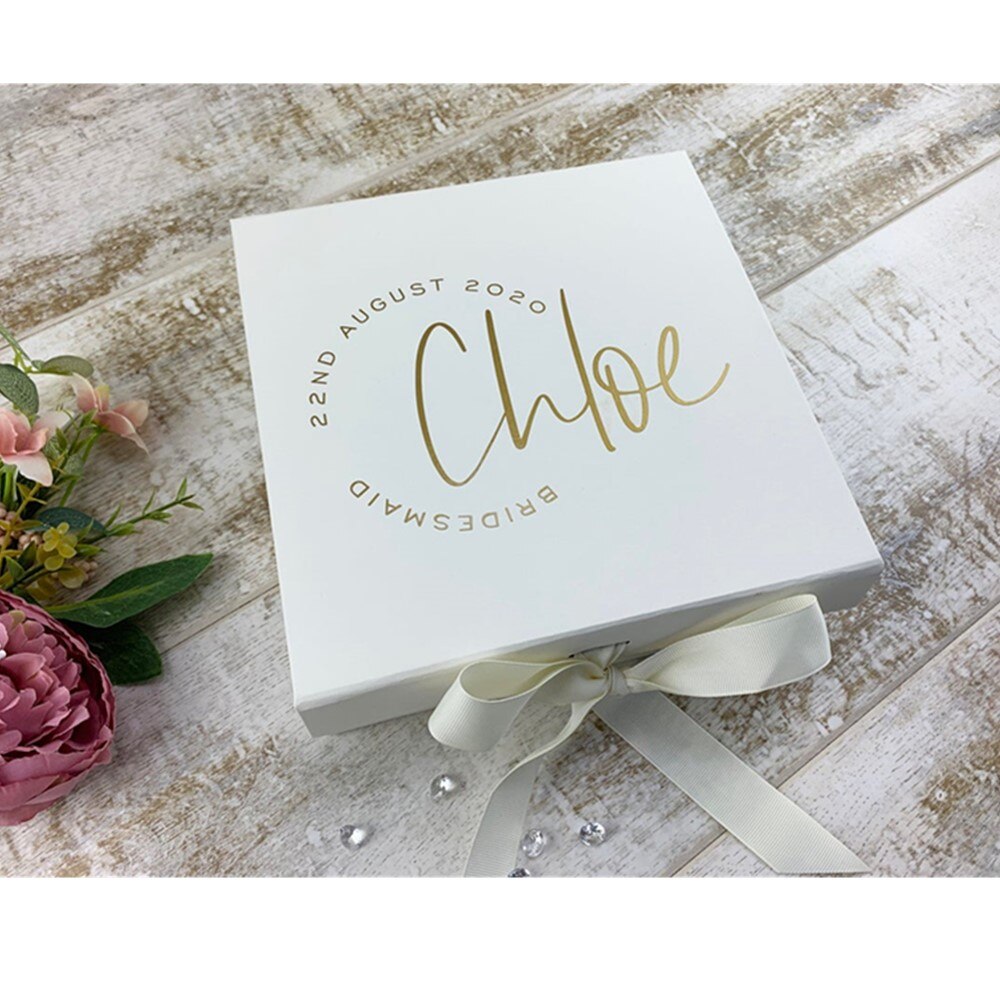 Personlised Wedding Box, Bridesmaid Proposal Box, Bridesmaid Box, Wedding , Thank you Be My Bridemaid boxes