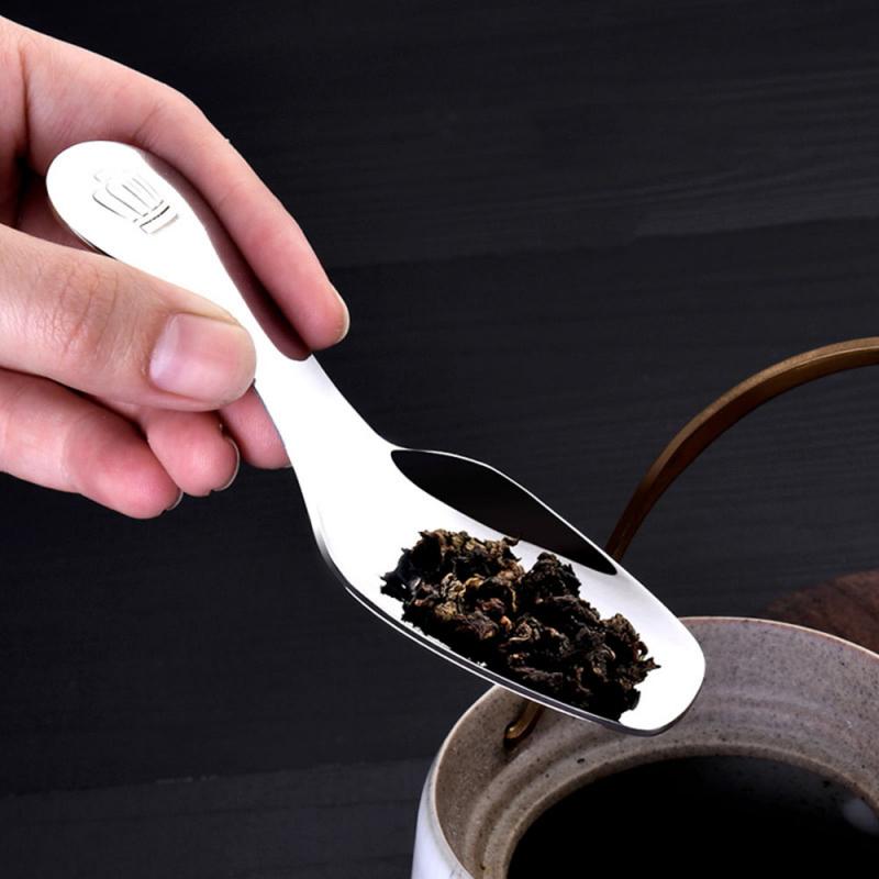 Stainless Steel Spoon Short Handle Sugar Salt Spice Spoon Condiment Tea Coffee Scoop Cute Kids Spoon Kitchen Tools