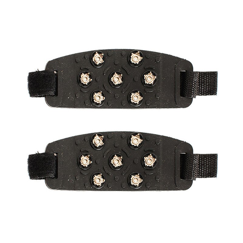 1 paar outdoor 7 tanden pasta eenvoudige stad ijsklauw klimschoenen spijker antislip hoes lichte sneeuw grond stijgijzers