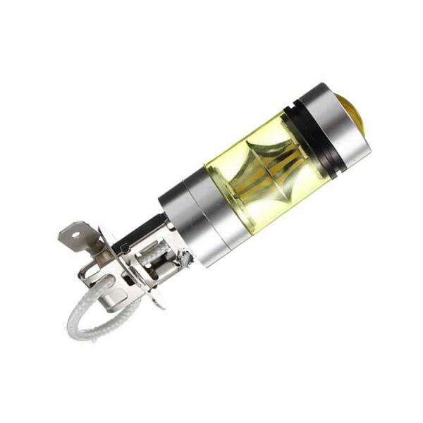 1 paar Gelb H3 Buchse 100W Nebel Spot Driving LED Licht Lampen Energy Saving