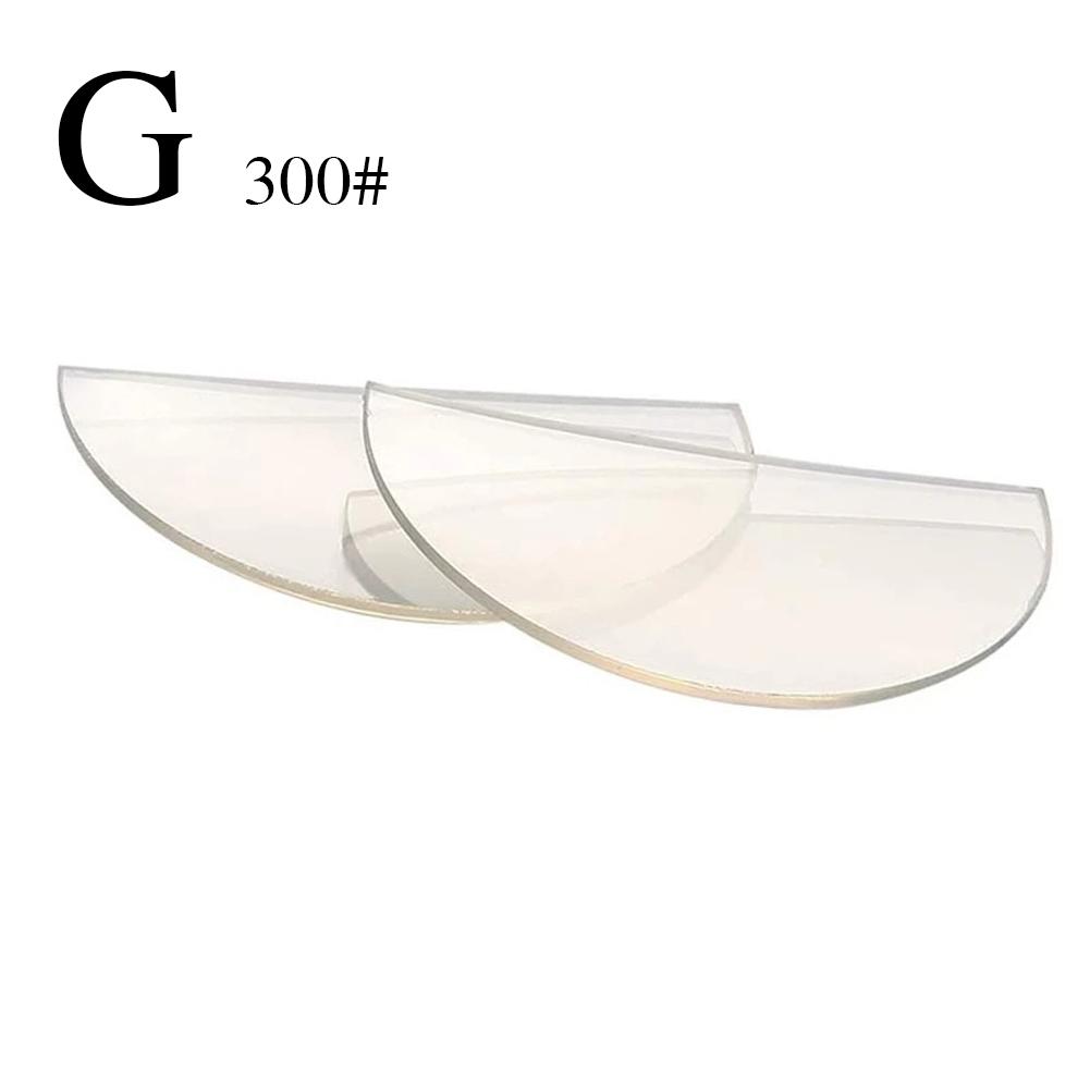 2 Stuks Stick-On Leesbril Lens Vloeibare Siliconen Bifocale Verziend Lenzen Vergroting Bifocale Lenzen +100 Tot +350: Blauw