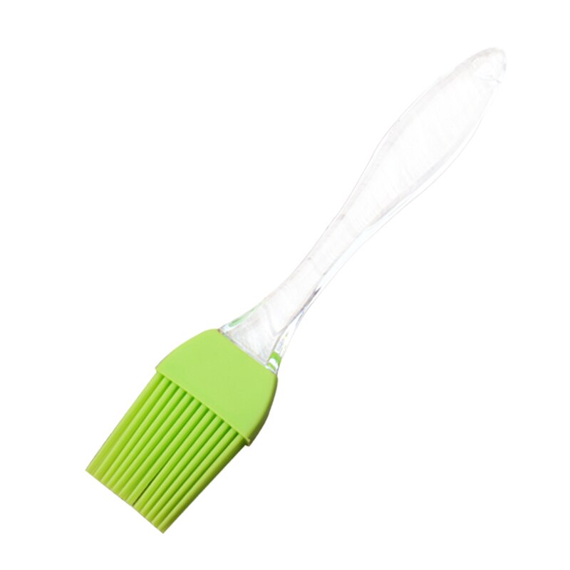 Pincel de silicona multicolor para repostería, pinceles para aceite, pinceles para barbacoa, limpieza para pasteles, pan, mantequilla, utensilios para hornear, herramientas de seguridad para la cocina 21*3cm