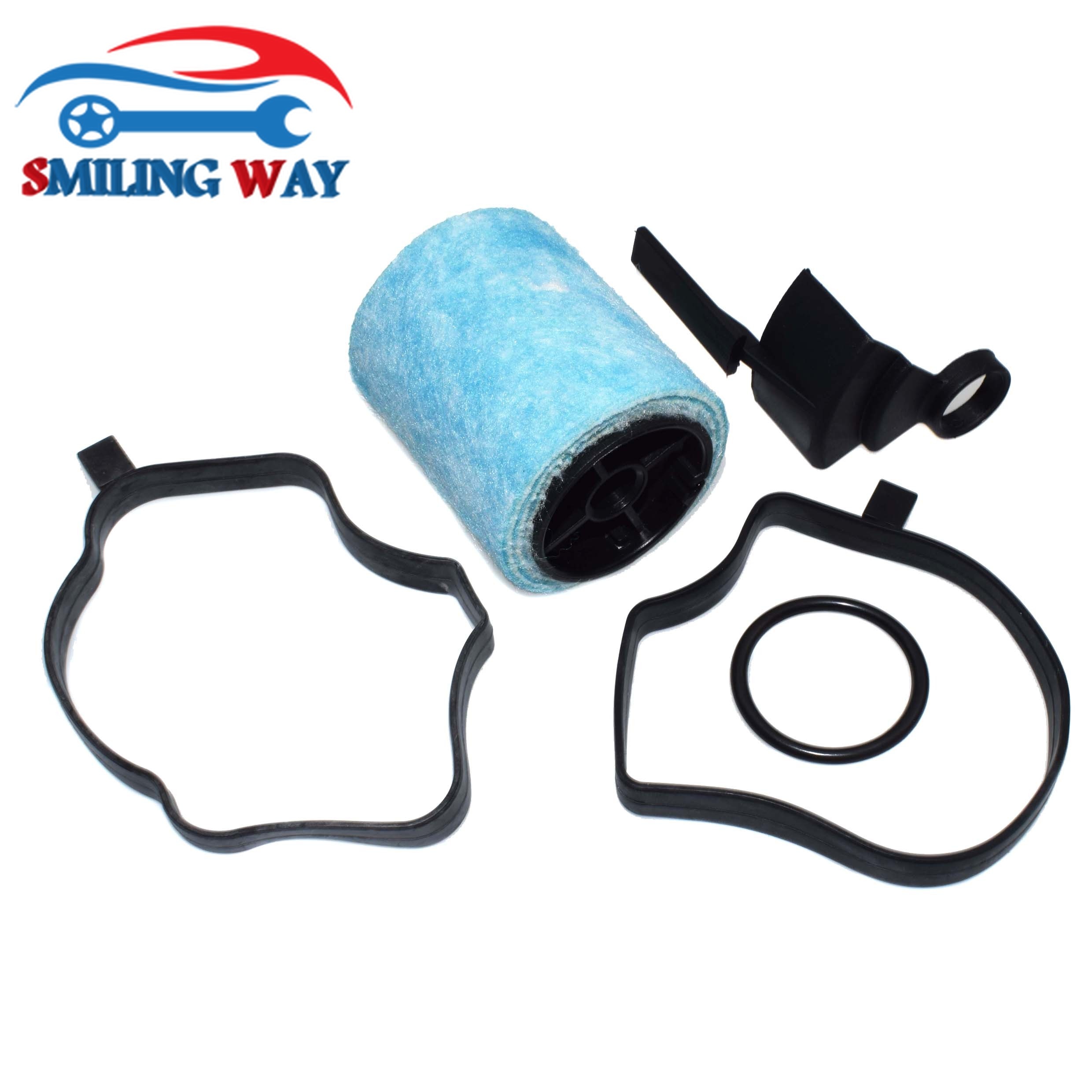 Krumtaphus udluftning olie separator filter pakning til bmw  e46 e39 e60 e61 e65 e66 e67 x3 e83 11127799224 11127793163 11127799367