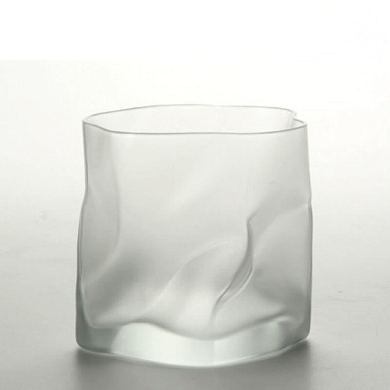 Japanse Rimpel Whisky Glas Creatieve Kristal Bier Wijn Cup Sap Brandy Cocktail Bar Party Huis Drinkware: C