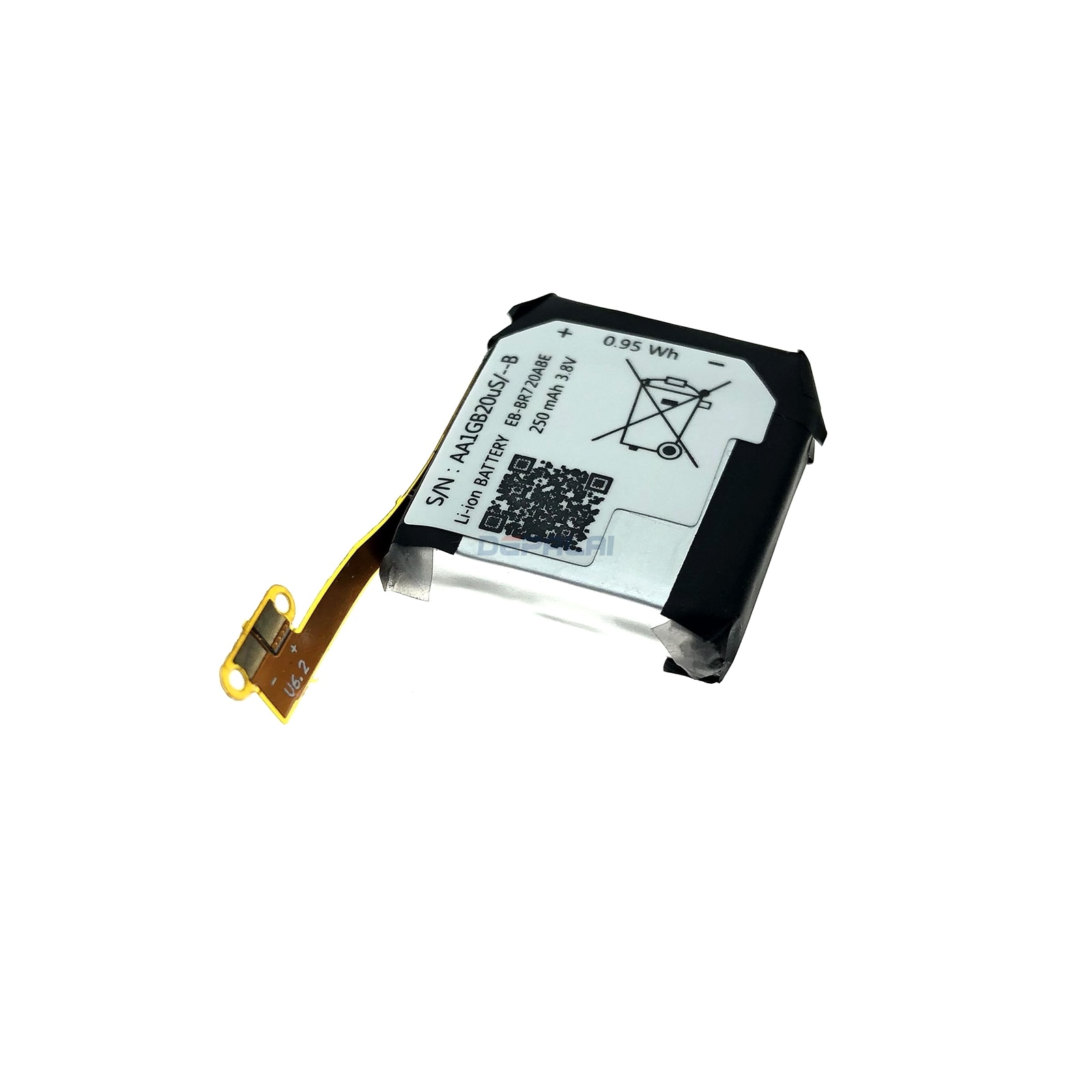 Batterie de EB-BR720ABE 250mAh pour Samsung Gear S2 S2 classique R720 Gear S2 classique R732 BR720 batteries de montre intelligente