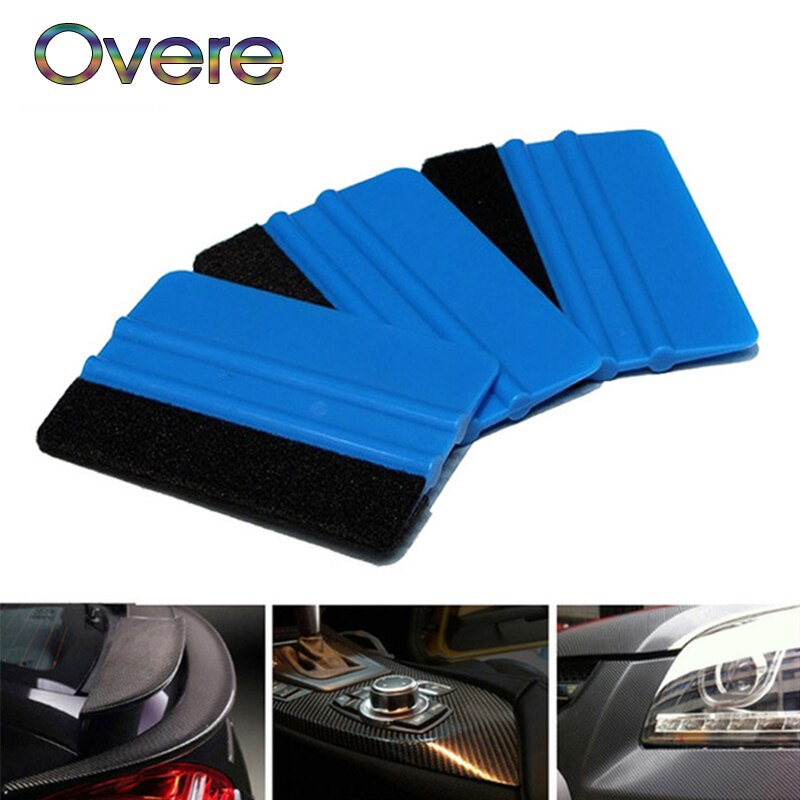 Overe 1PC Car Cleaning tool Scraper Blue squeegee For Hyundai Solaris I30 creta IX25 Suzuki Swift SX4 Lada Vesta Granta Kalina