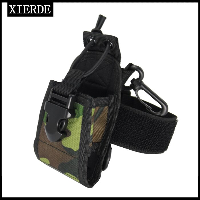 Nylon Camouflage arm bag case tas voor radio BaoFeng UV-XR UV-9R plus UV-5R UV-82 BF-888S ham twee-weg radio