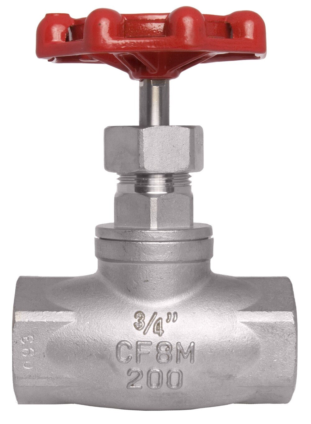 1/2in. Stainless Steel (316/SS304) Globe Valve - 200WOG DN15