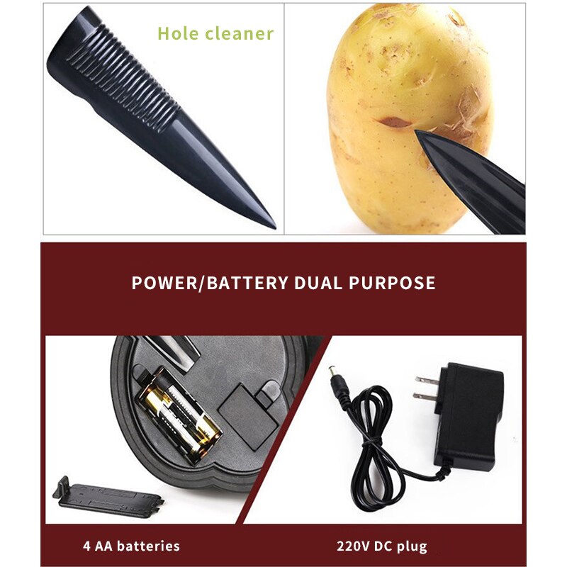 220v elektriske skreller automatisk frukt grønnsaker automatisk rustfritt stål eple peeling maskin kjøkken potet kutter maskin