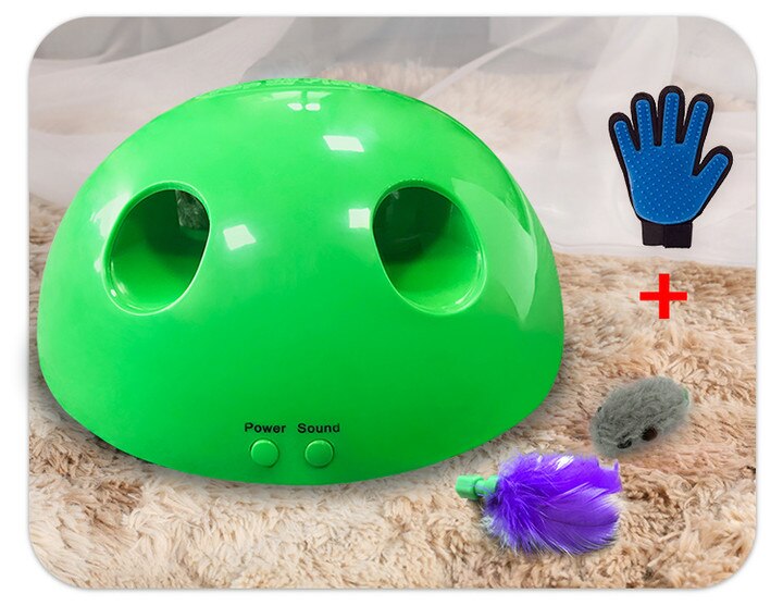 Cat Toy Pop Play Pet Toy Ball POP N PLAY Cat Scratching Device Funny Traning Cat Toys For Cat Sharpen Claw Pet Supplies: no box with grove