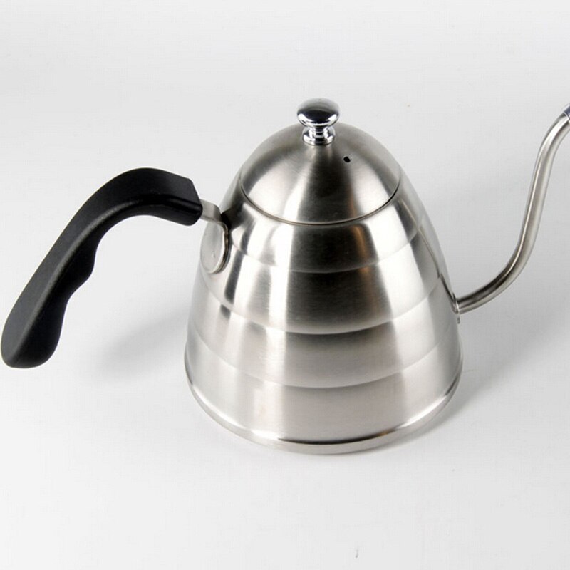 900ML Big Capacity High Grade Coffee Kettle 304 Stainless Steel Induction Cooker Use Coffee Pot