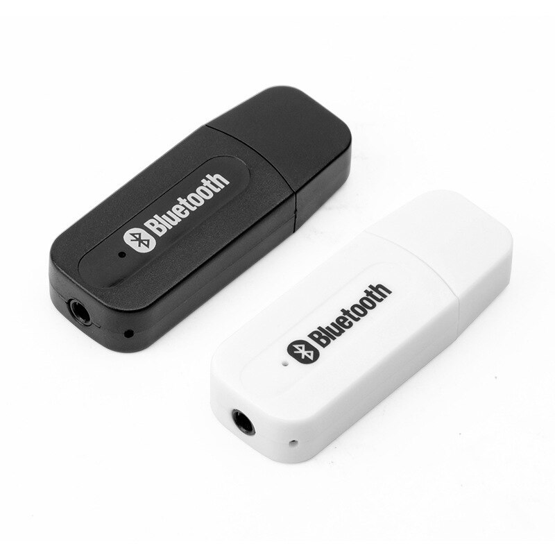 Bluetooth Adapter 3.5Mm Muziek Ontvanger Bluetooth Audio Receiver Usb Bluetooth Stick Usb Voeding 3.5Mm Audio Data Kabel