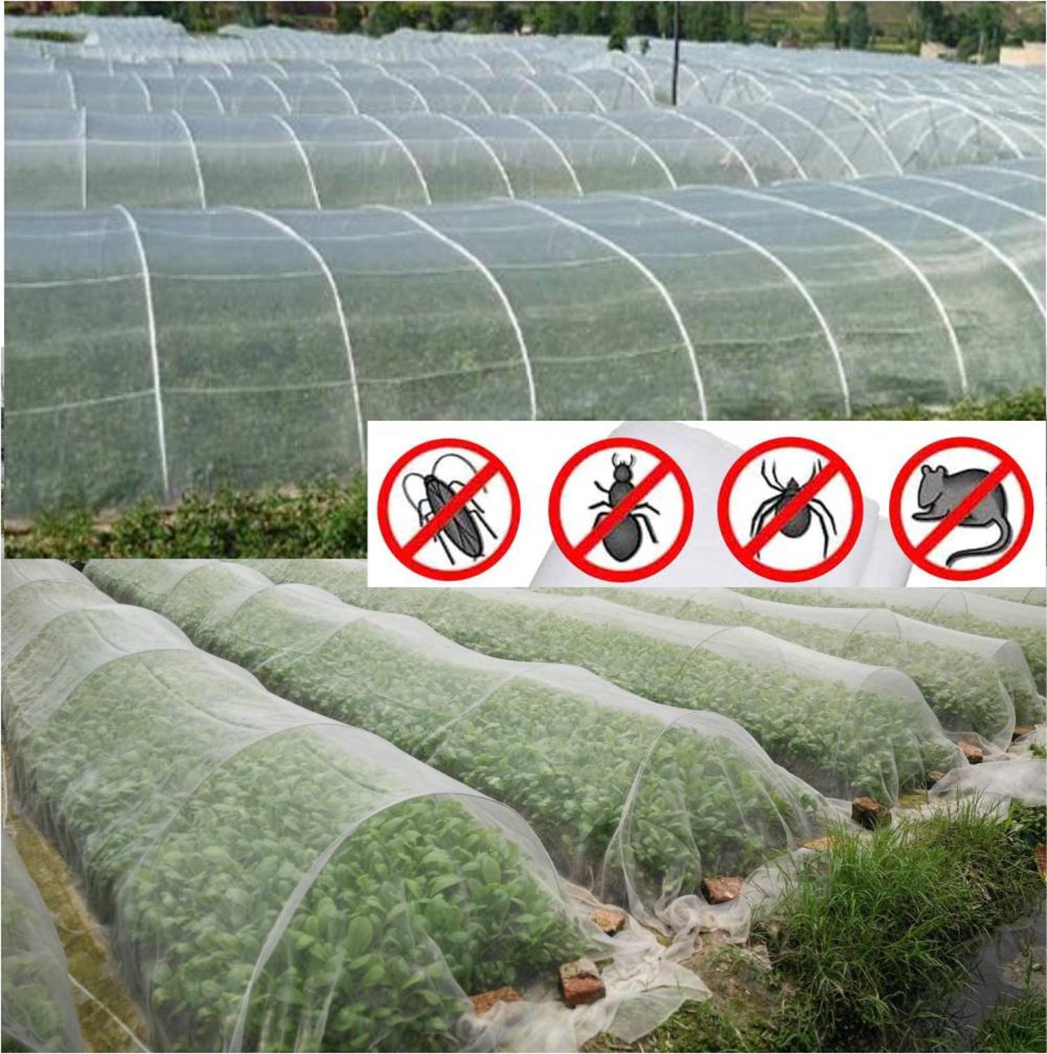 Garden Insect Neting Bird Net Mist Net Protection Net Greenhouse Net Vegetable Net Prevention Birds Chicken Dog Cat Animal Dama