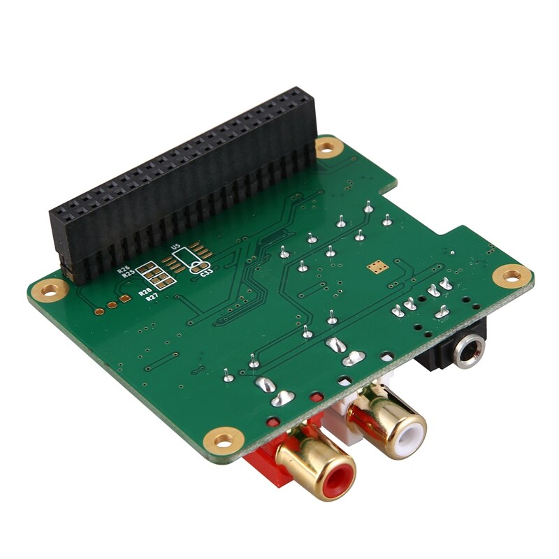 PCM5122 pour Raspberry Pi HiFi DAC chapeau HiFi DAC o carte d'extension pour Raspberry Pi 4 3 B + Pi zéro W