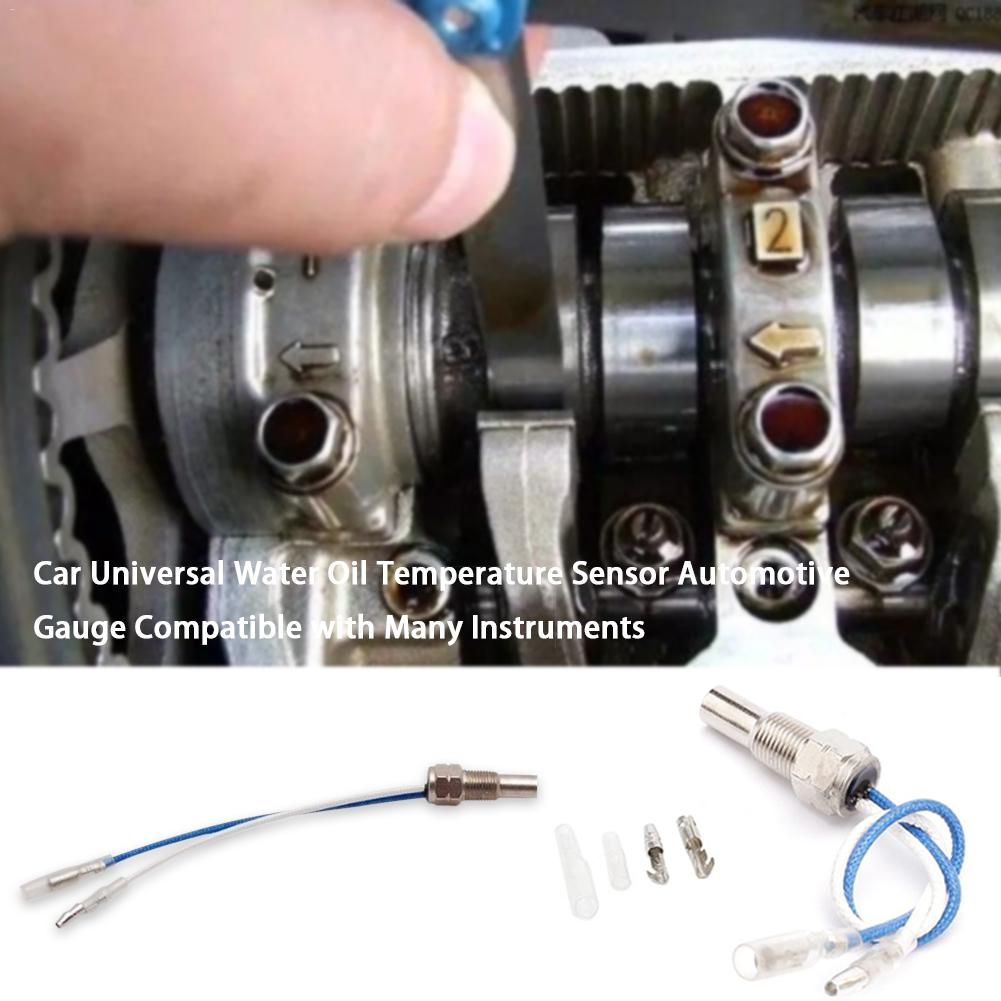 Car Universal With 2-wire Sensor Water Oil Temperature Sensor Automotive Gauge Compatible With Many Instruments Special Tools