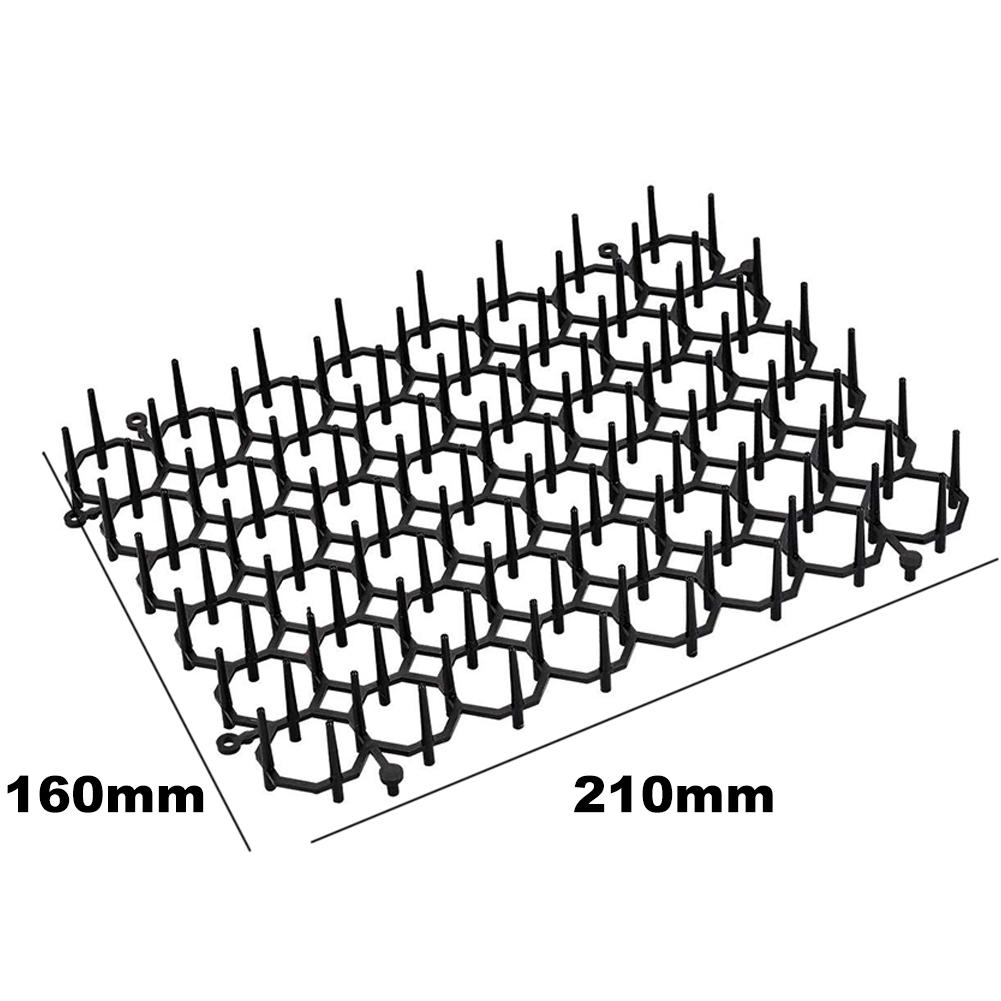 Trädgård katt scat mattor anti-cat prickle strips hålla katten borta säkra plast spik 27*135*485mm 27*160*210mm