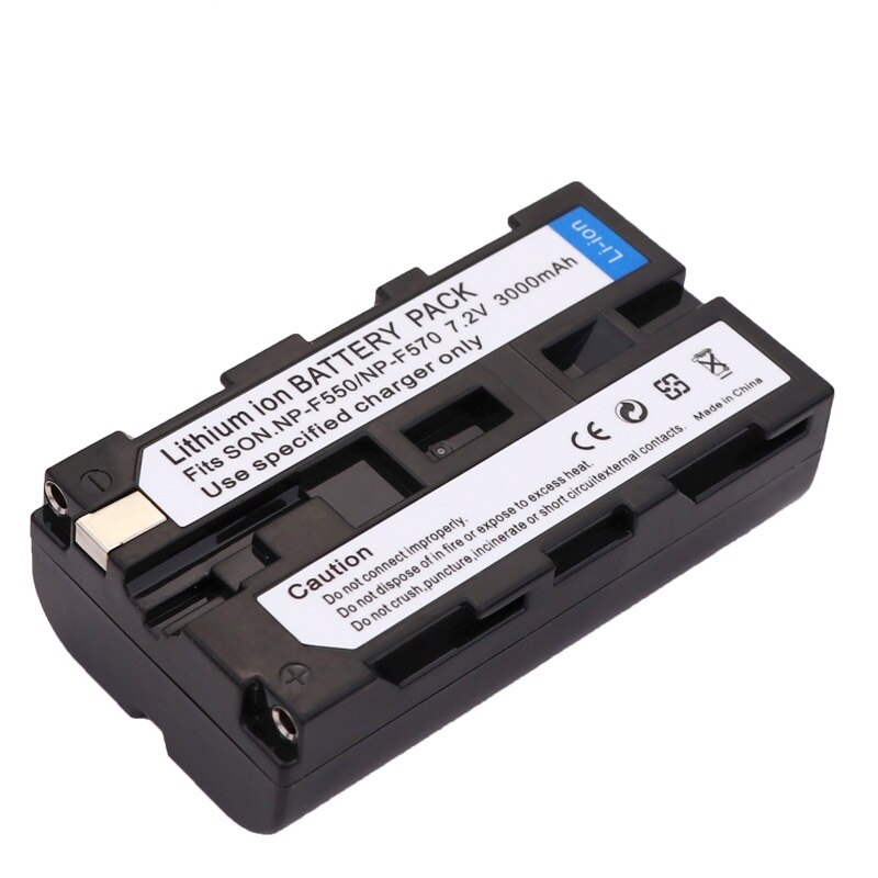 5x 7.4V NP-F550 NP F550 NP-F570 NP F570 F330 F530 Rechargeable Li-ion Camera Battery For Sony NP-F330 F750 CCD-SC CCD-TR: 1battery