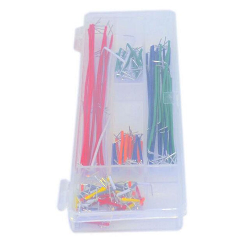 140 pcs U Shape Solderless Breadboard Jumper Cable Wire Kit Breadboard Dedicated Wire