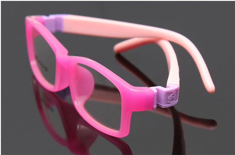 Bendable No Screw Kids frame glasses Boy Child glasses Flexible Children frames eyewear TR90 Optical glass 8816 for 5-10 yearold: C5