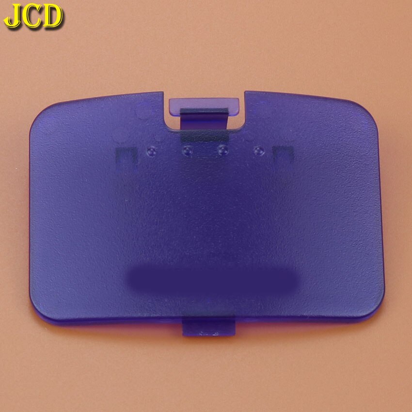 JCD 1 pcs Memory Uitbreiding Deur Cover Voor N64 Deur Case Jumper Pak Deksel Geheugen Uitbreiding Pak Voor Nintend 64: Transparent Purple