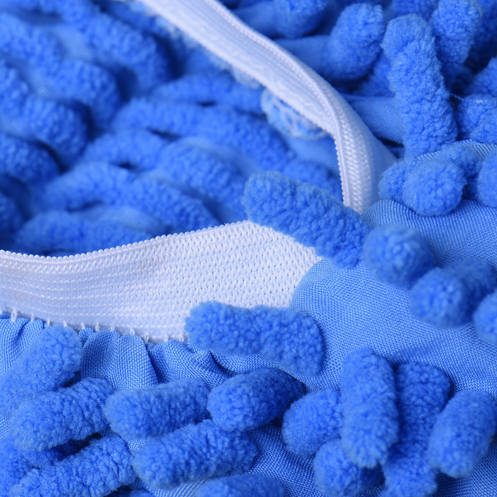 ¡Novedad! 1 Uds., cubre zapatos de microfibra multifunción chenilla, zapatillas de limpieza, mopa para pasar con zapatos para perezosos, gorros, utensilios para el hogar