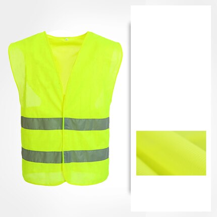 Hi Vis Safety Vest Reflective Riding Bike Bicycle Reflective Vest Cool Motorcycle Safety Vest Men Work Tool Vest Lightweight: cnss120046M yellow / M