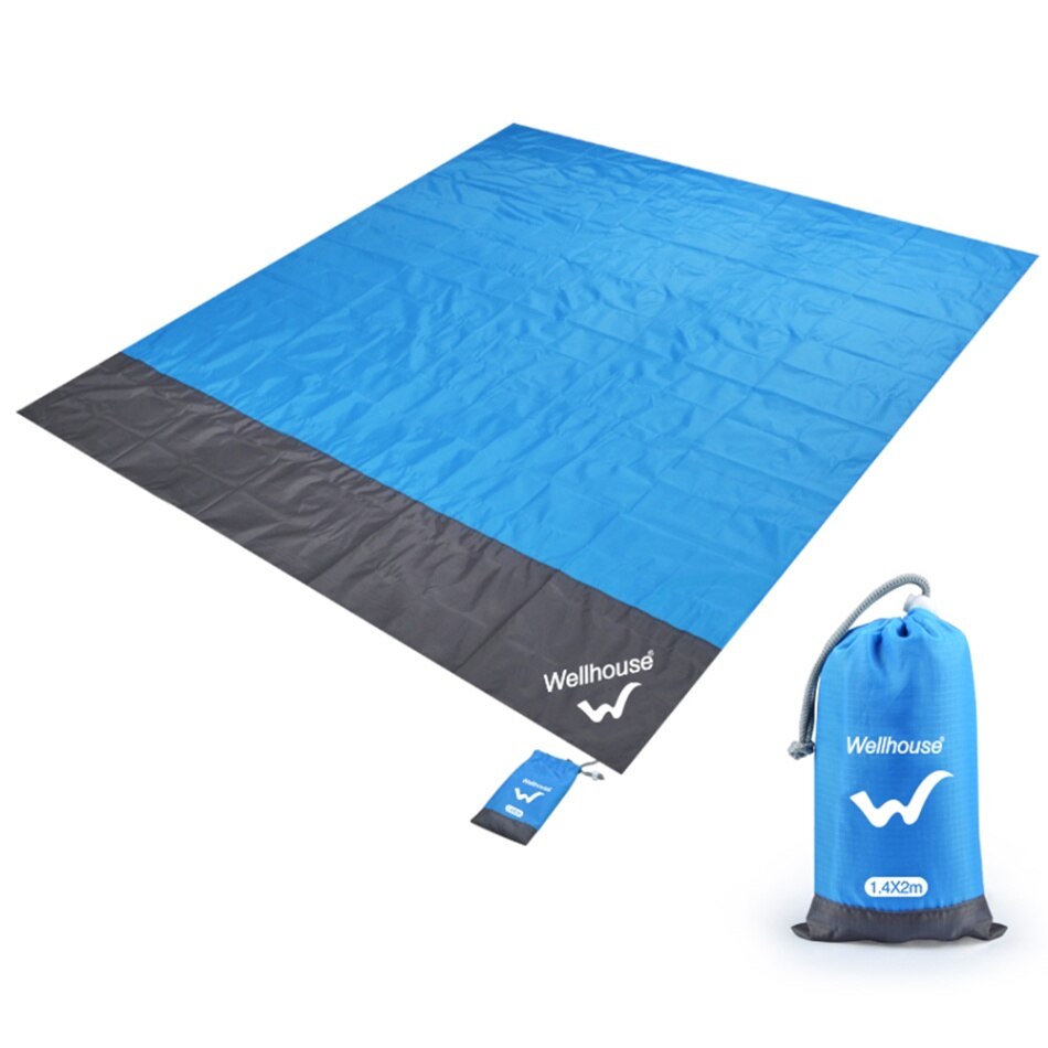 Camping Mat Strand Deken Outdoor Draagbare Picknick Mat Camping Mat Matras Outdoor Camping Picknick Mat Deken: Blauw / M