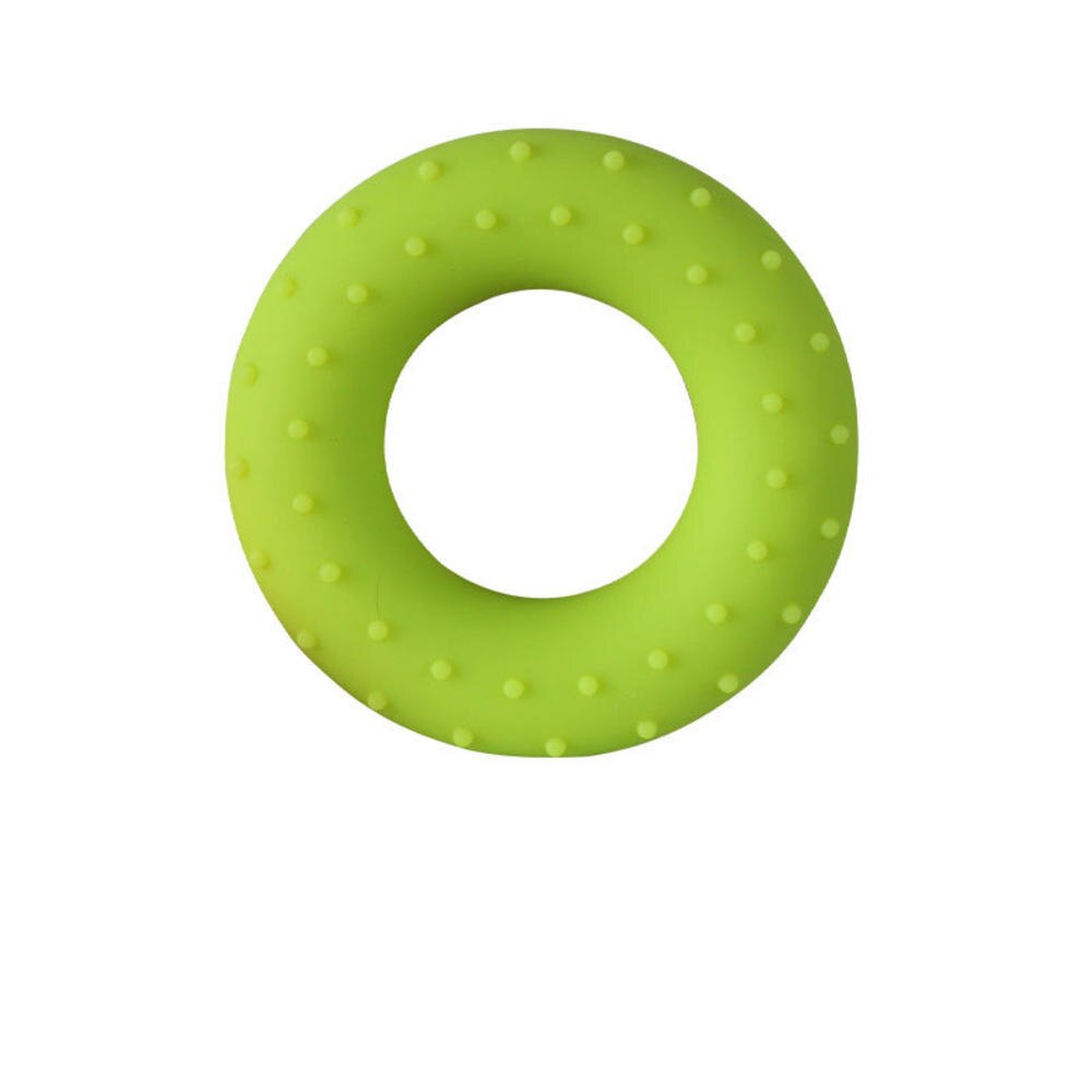 Silicone Hand Finger Gripper Resistance Band Clamp Ring Wrist Stretcher Finger Forearm Trainer Carpal Expander for Exercise Pow: Green 30LB