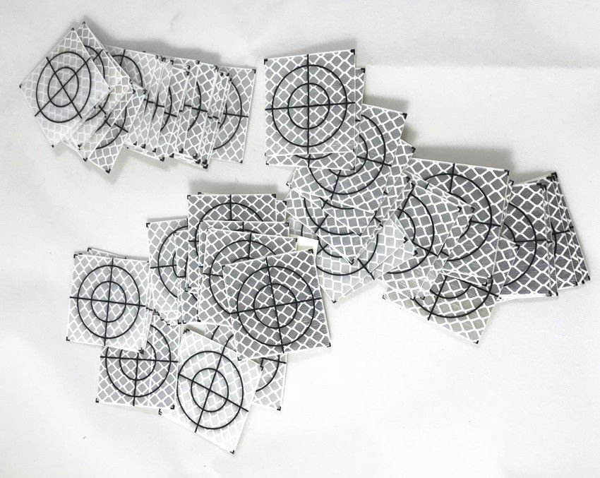 100PCS Reflector Sheet 50 x 50mm Reflective tape target